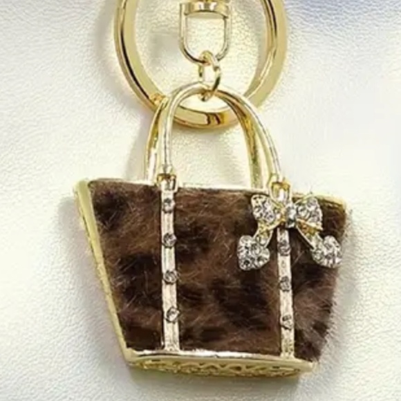 KEYCHAIN PURSE DECORATIVE & PRACTICAL - BLACK RESIN CLOUD PATTERN - STUNNING - Picture 4 of 5